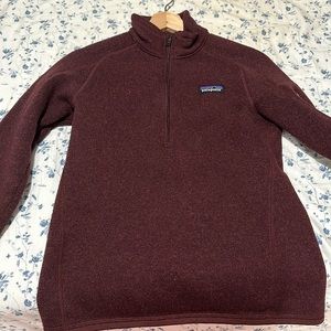 WOMENS QUARTER ZIP PATAGONIA